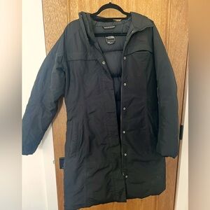 Women’s North Face Arctic Parka, Black, Size Medium in very good condition